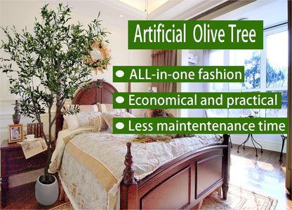 Artificial 7ft Olive Tree