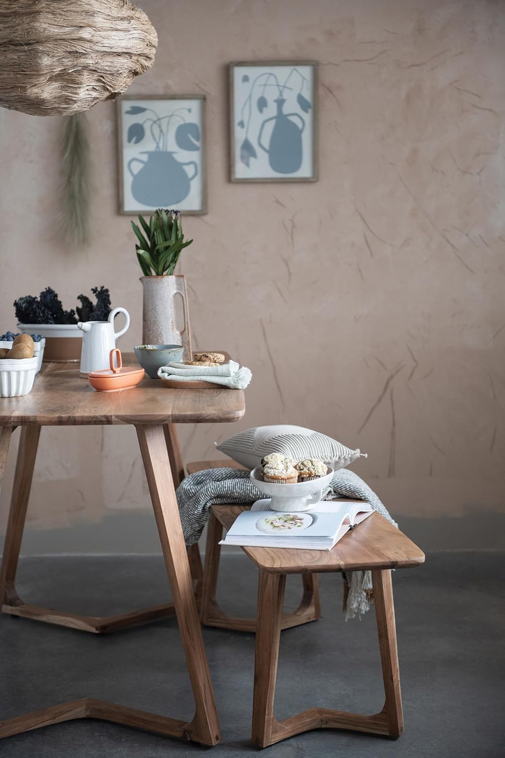 Creative Co-Op Stoneware Bowl