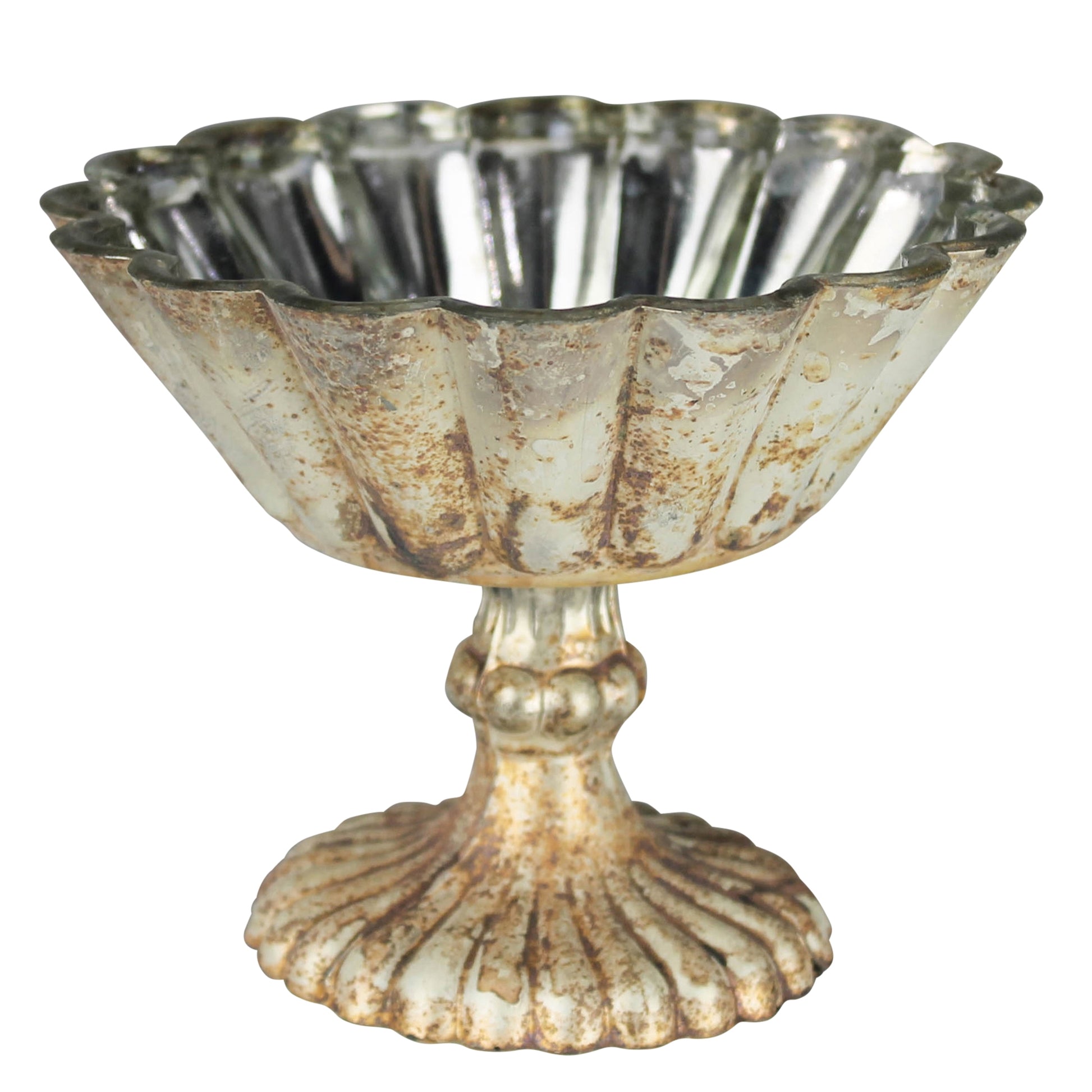 Nuance Footed Glass Bowl — HomArt