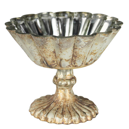Nuance Footed Glass Bowl — HomArt