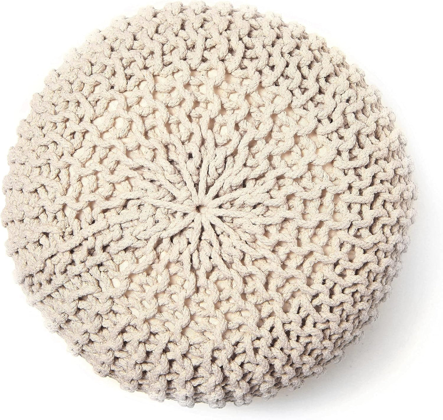 Round Pouf Ottoman