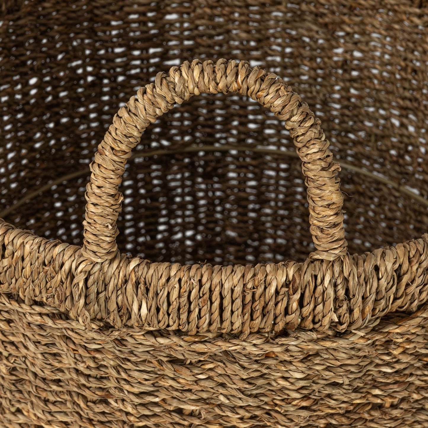 Round Seagrass Basket