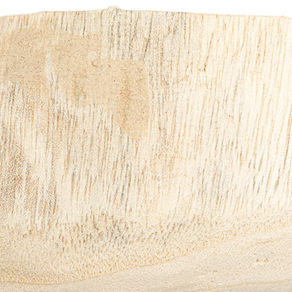 Creative Co-Op Footed Wood Bowl