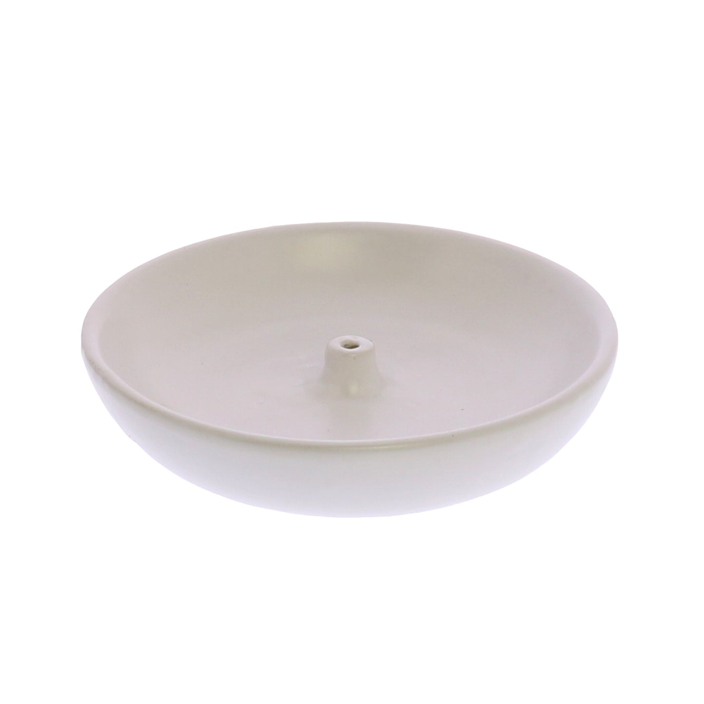 Luna Incense Holder — Matte White — HomArt