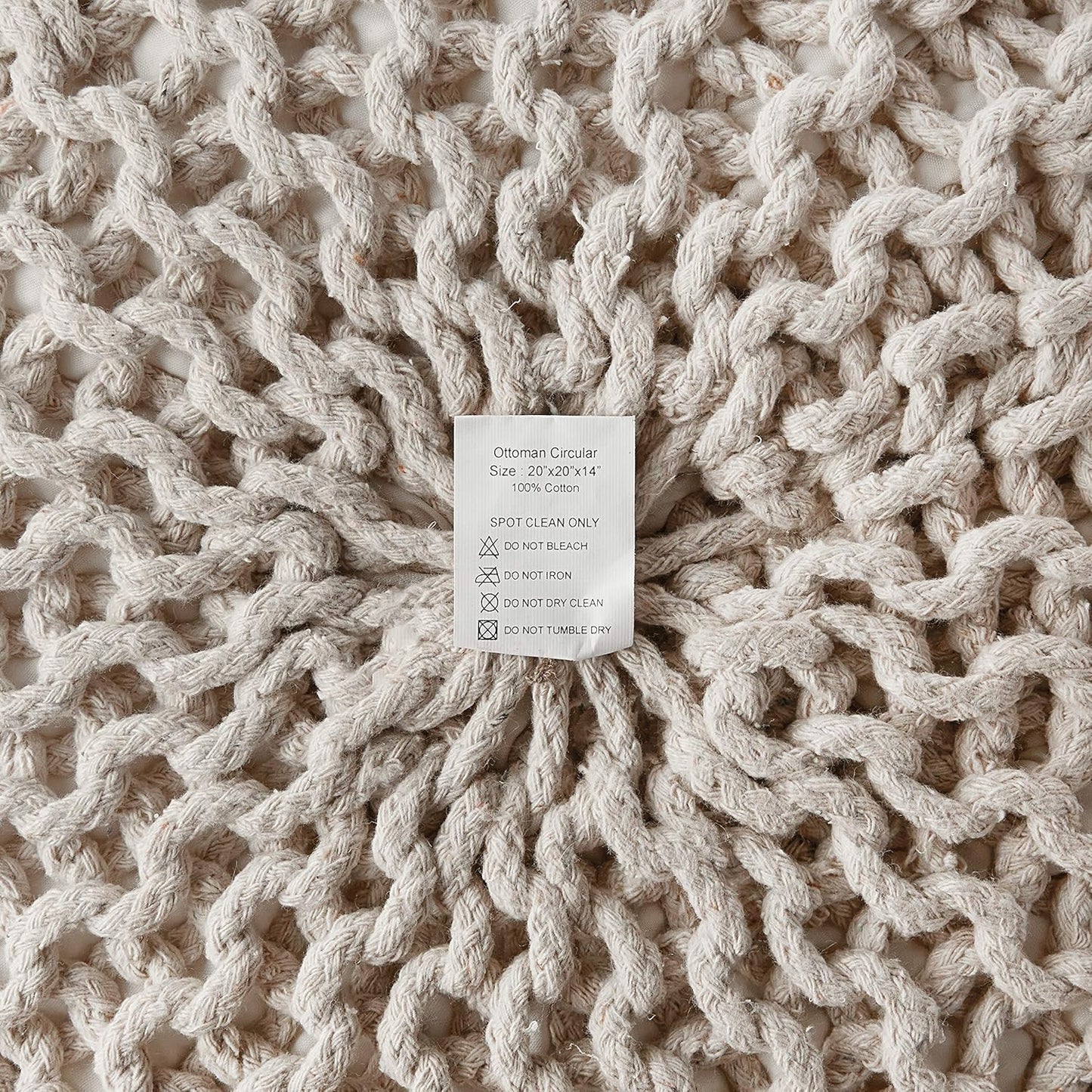 Round Pouf Ottoman