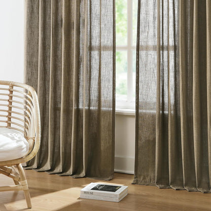 Linen Sheer Curtains