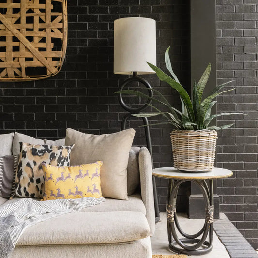French Rattan Basket