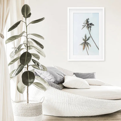California Tropical Wall Decor — frame and size preview 4