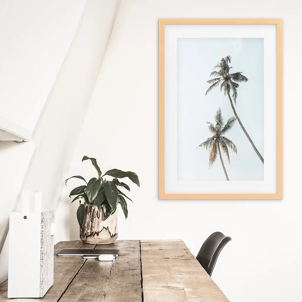 California Tropical Wall Decor — frame and size preview 7