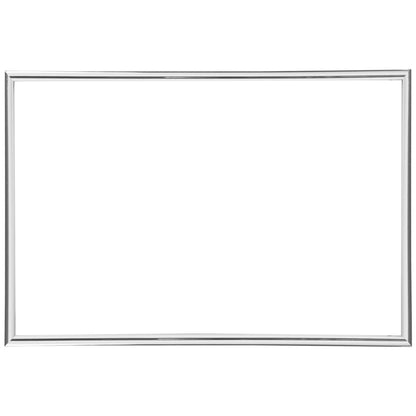 Niko Silver Frame by BIDKhome — 4 × 6, empty