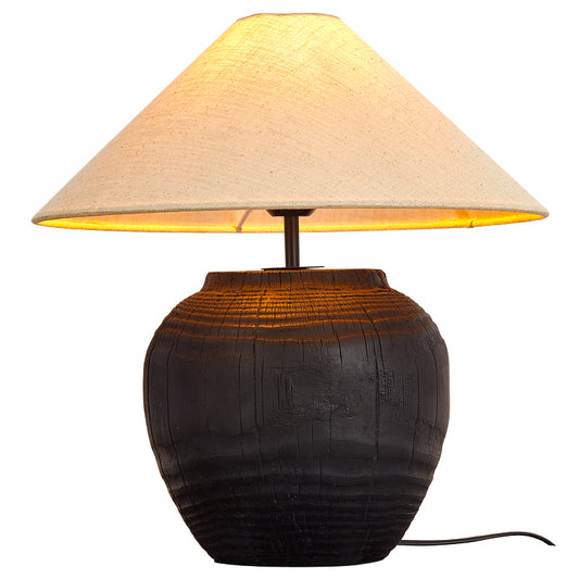 Black Ceramic Table Lamp