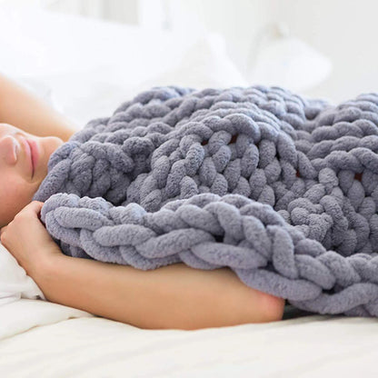 Chenille Knit Throw