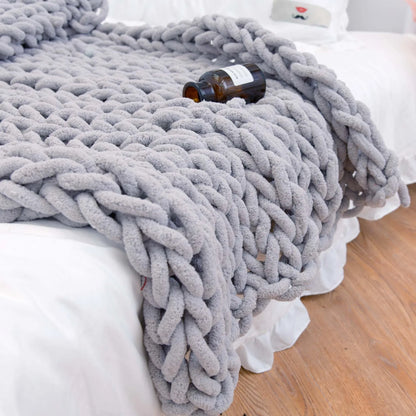 Chenille Knit Throw