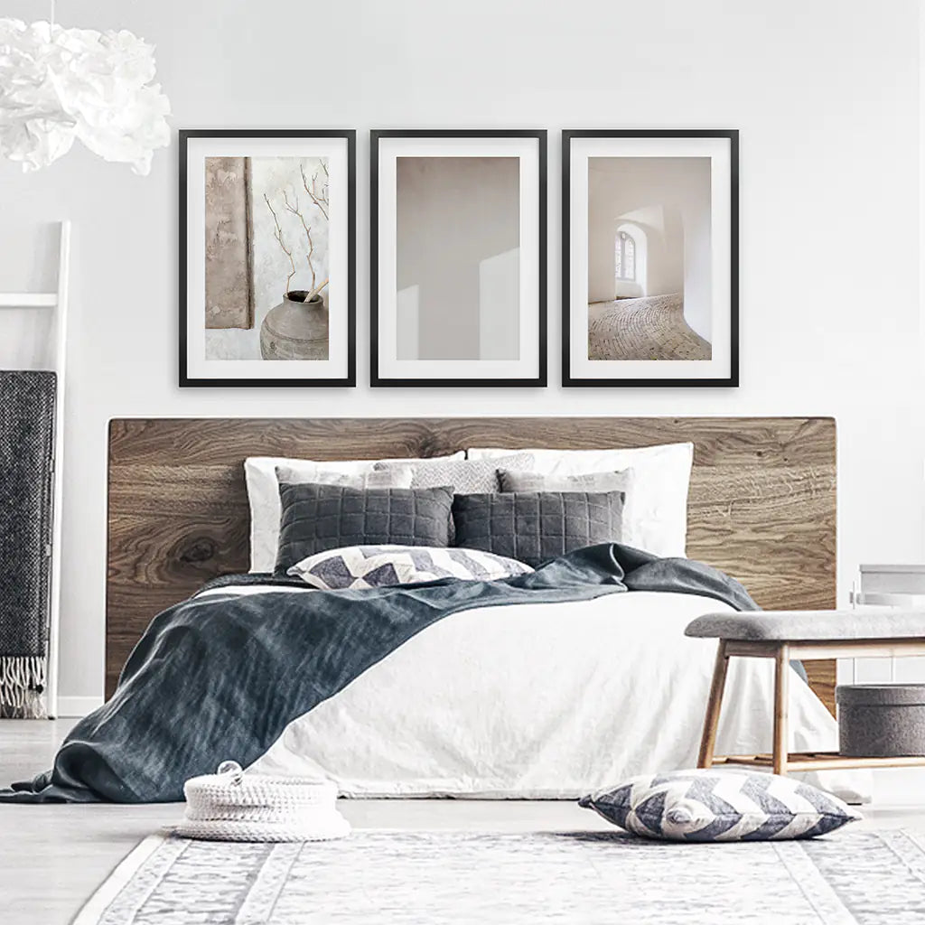 Minimalist Beige Architectural Set — frame and size preview 3