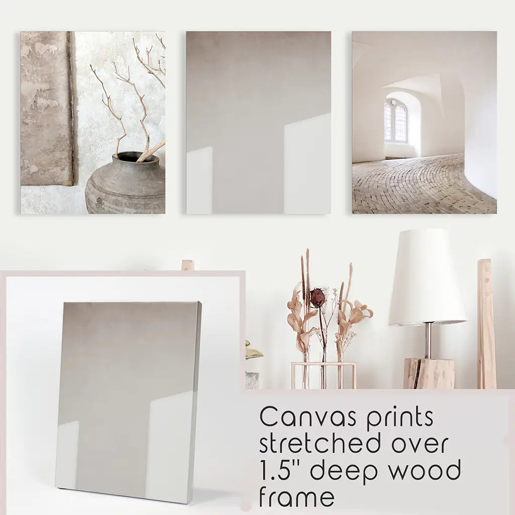 Minimalist Beige Architectural Set — frame and size preview 9