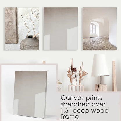 Minimalist Beige Architectural Set — frame and size preview 9