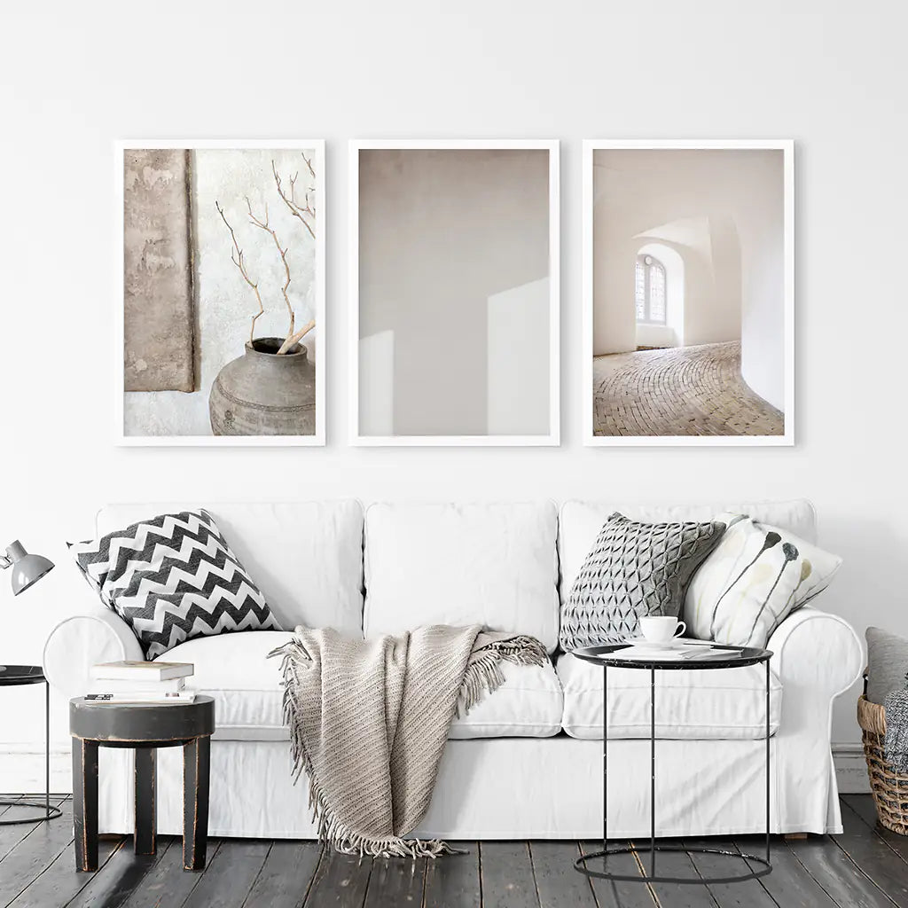 Minimalist Beige Architectural Set — frame and size preview 4