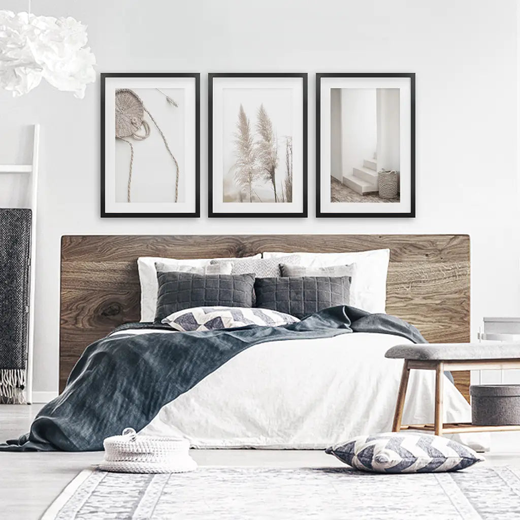 Natural Tones Pampas Grass Set — frame and size preview 4