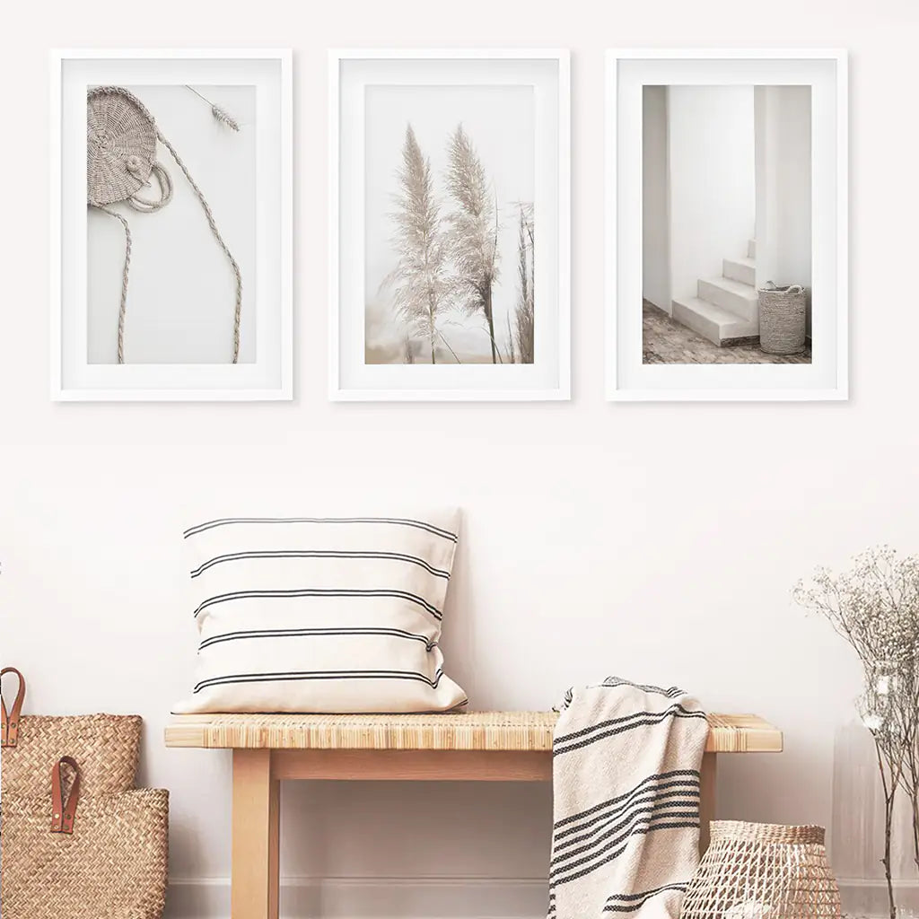 Natural Tones Pampas Grass Set — frame and size preview 6