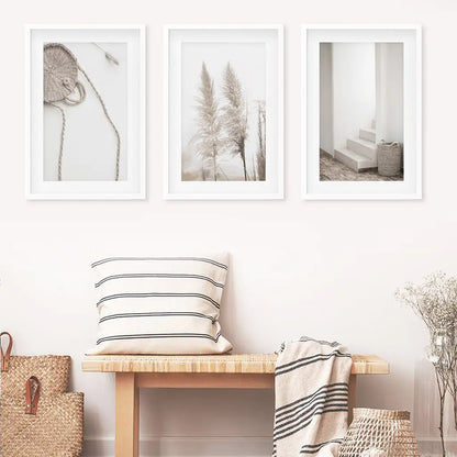 Natural Tones Pampas Grass Set — frame and size preview 6