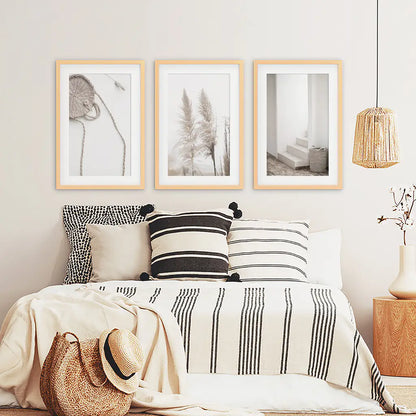 Natural Tones Pampas Grass Set — frame and size preview 8