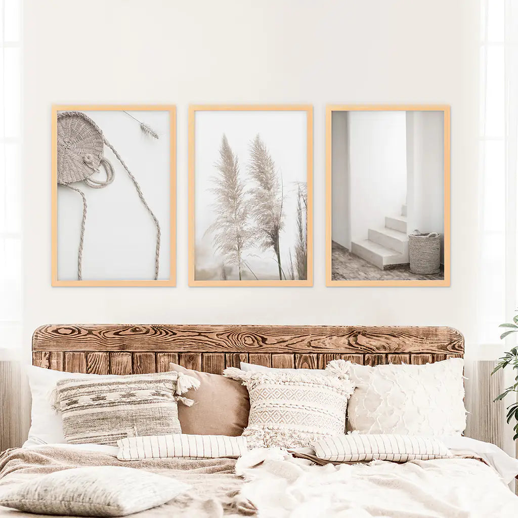 Natural Tones Pampas Grass Set — frame and size preview 7