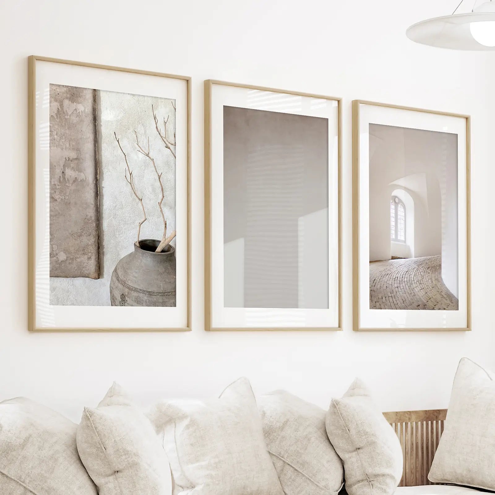 Minimalist Beige Architectural Set — frame and size preview 2
