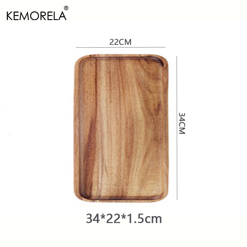 Acacia Wood Trays