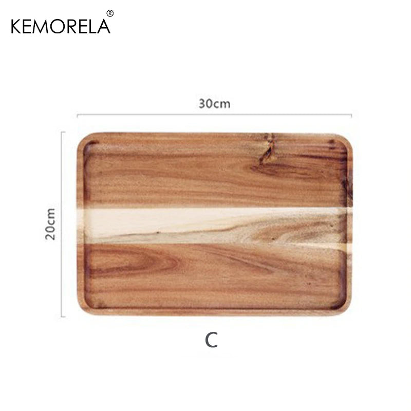 Acacia Wood Trays