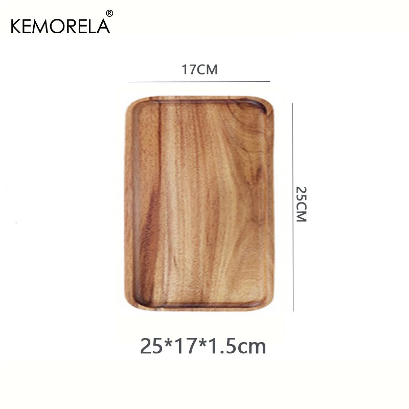 Acacia Wood Trays