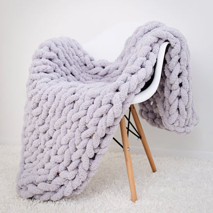 Chenille Knit Throw