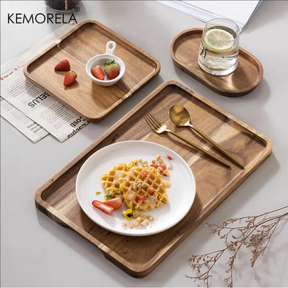 Acacia Wood Trays