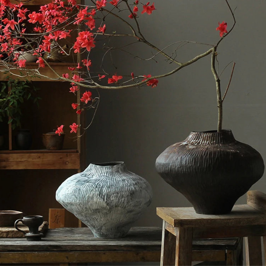 Rustic Ceramic Vases