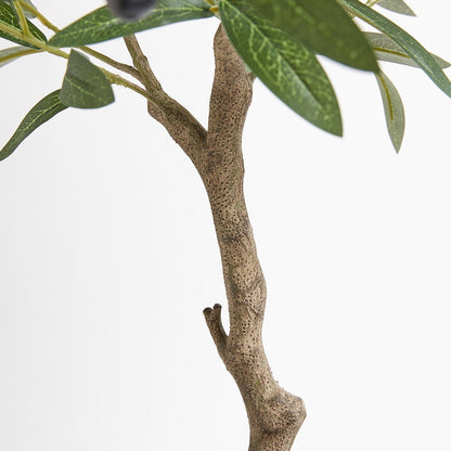 Artificial Olive Topiary Tree with Mediterranean Pot