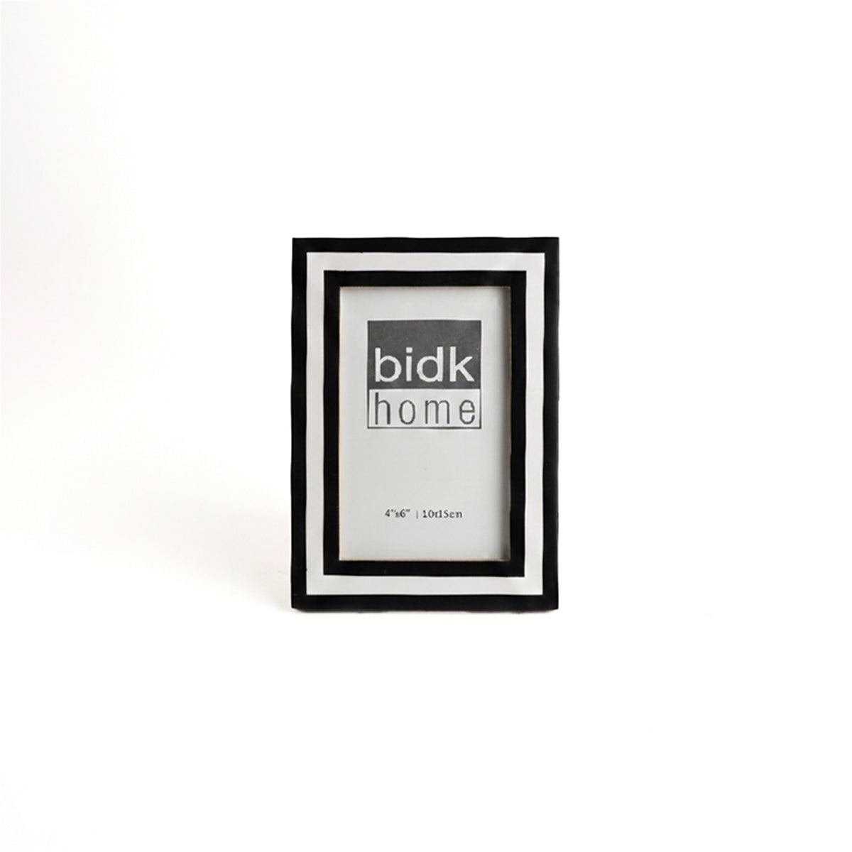 Line Frame, Black & White by BIDKhome — 4 × 6