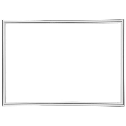 Niko Silver Frame by BIDKhome — 3.5 × 5, empty