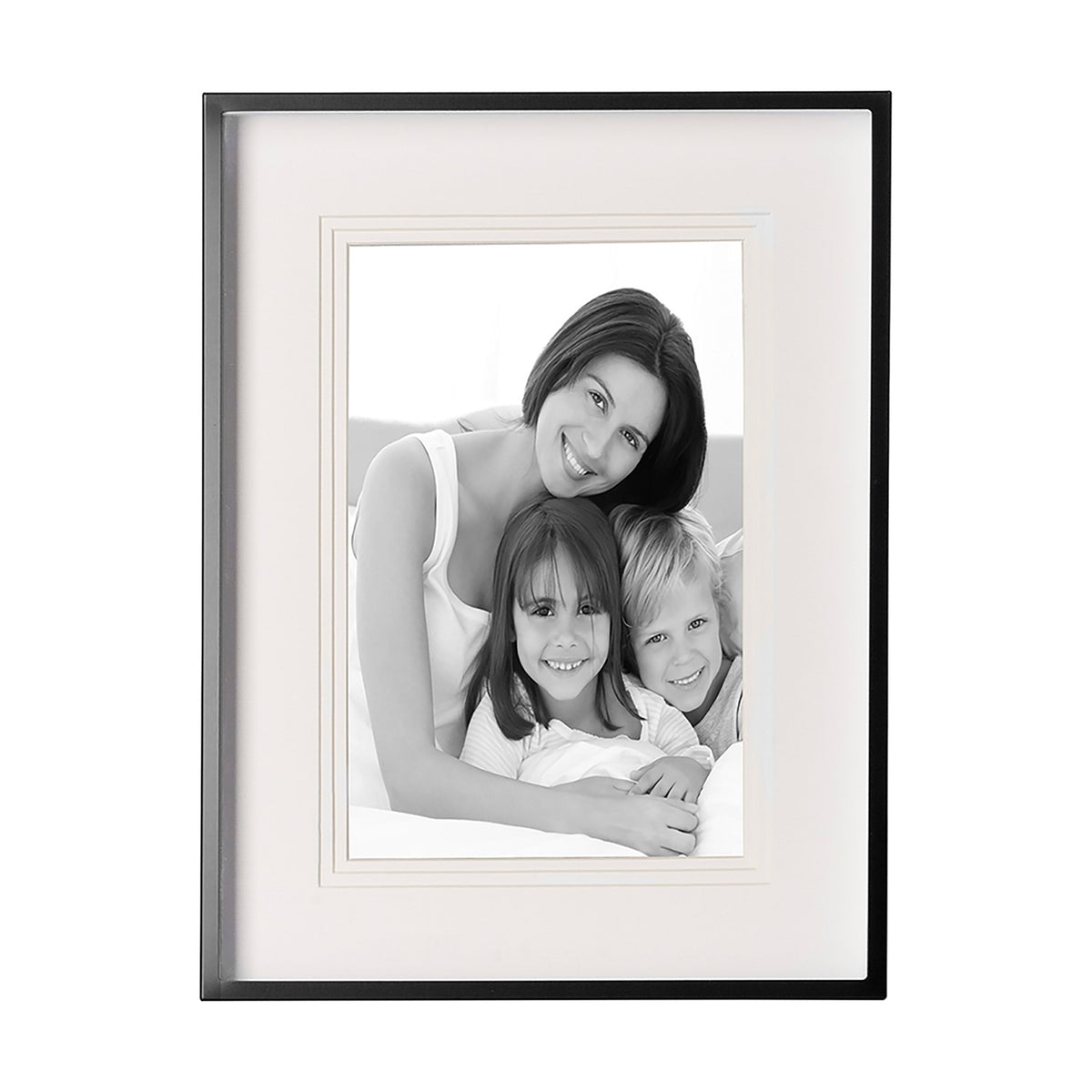 Alexis Black Metal Frame by BIDKhome — 6 × 8, front