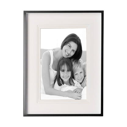 Alexis Black Metal Frame by BIDKhome — 6 × 8, front