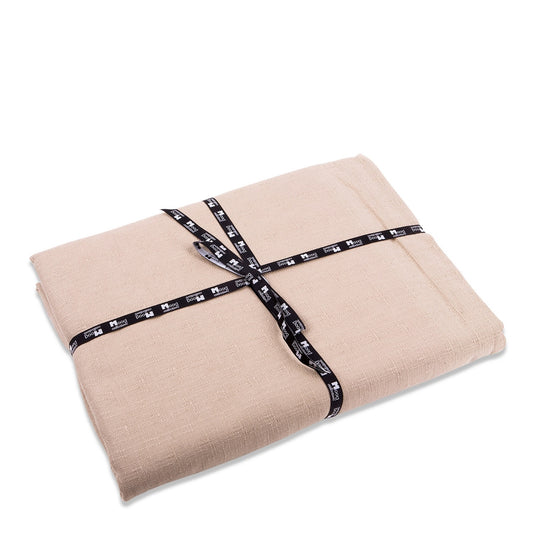 Solana Linen Tablecloth — Beige by Edelman