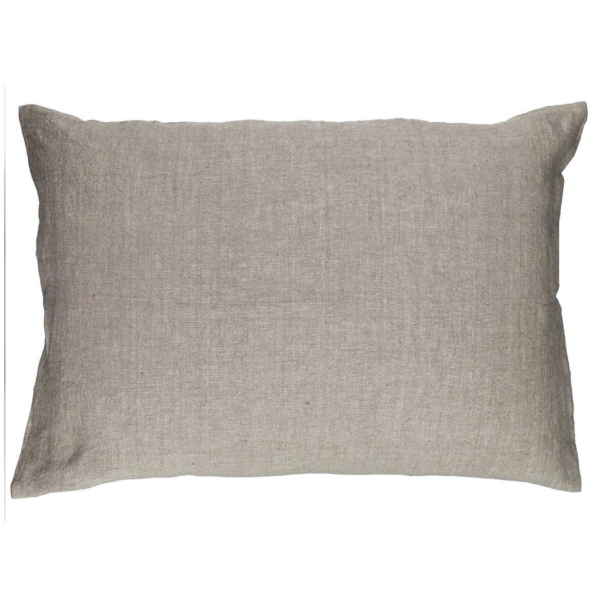 Alpha Basics Linen Lumbar Pillow — Natural by Pomax