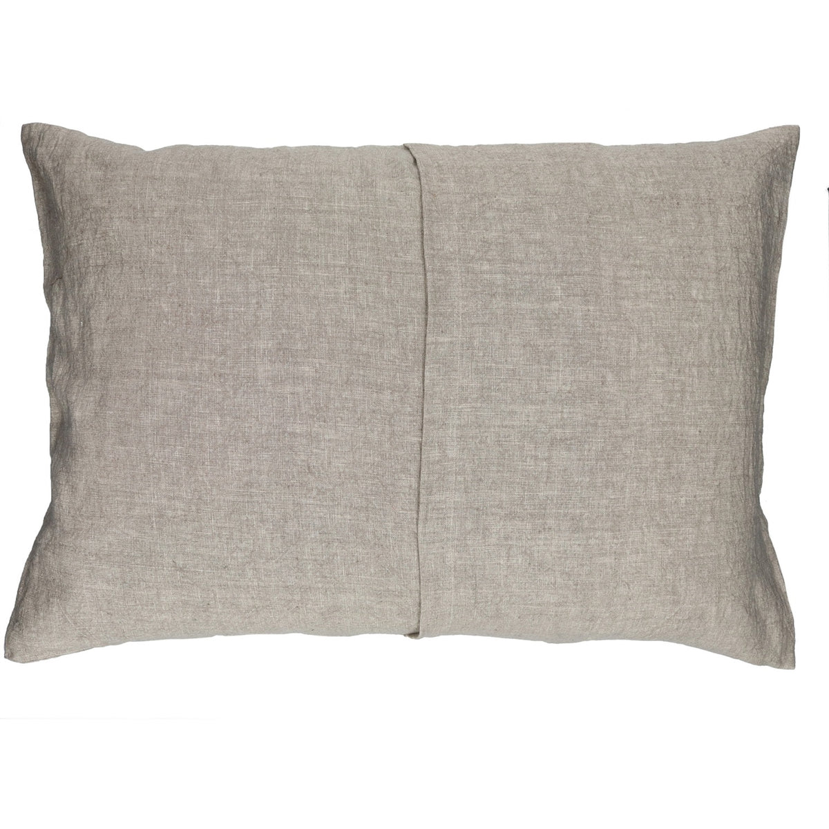 Alpha Basics Linen Lumbar Pillow — Natural by Pomax