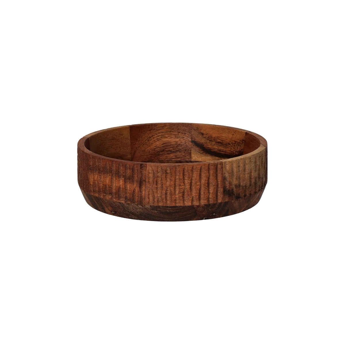 Hommage Carved Acacia Bowl — Medium by Pomax