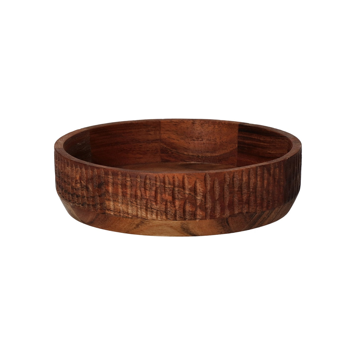 Hommage Carved Acacia Bowl — Large by Pomax