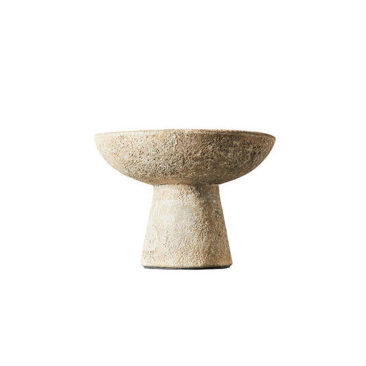 Eris Terracotta Pedestal Bowl by Muubs