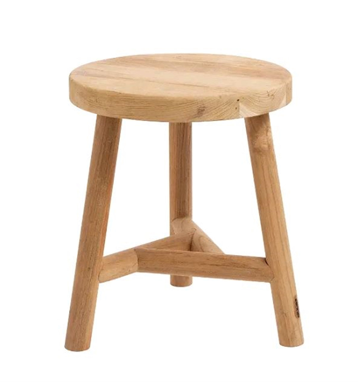 Benji Teak Stool — Natural by Muubs