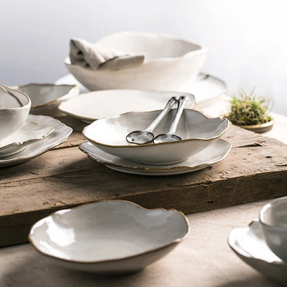 White Ceramic Dinnerware