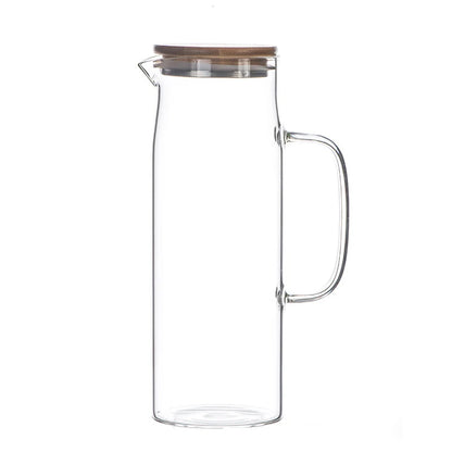 Glass Kettle With Bamboo Lid
