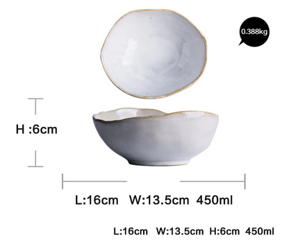 White Ceramic Dinnerware