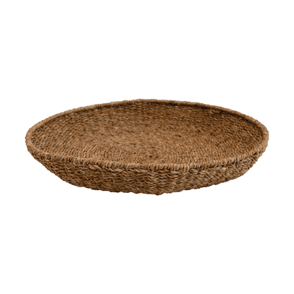Hand-Woven Seagrass Display Tray