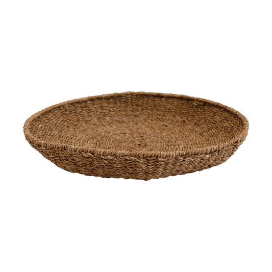 Hand-Woven Seagrass Display Tray